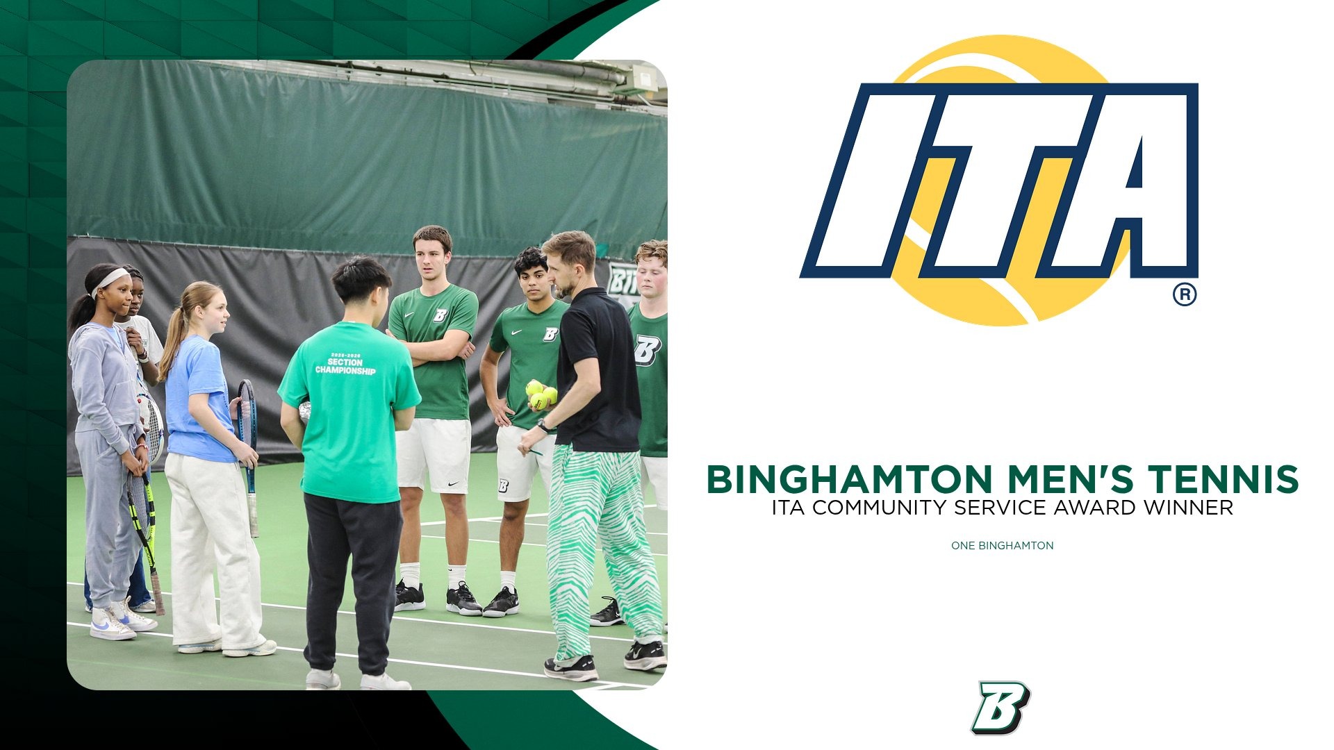 Men's Tennis Community Service Award