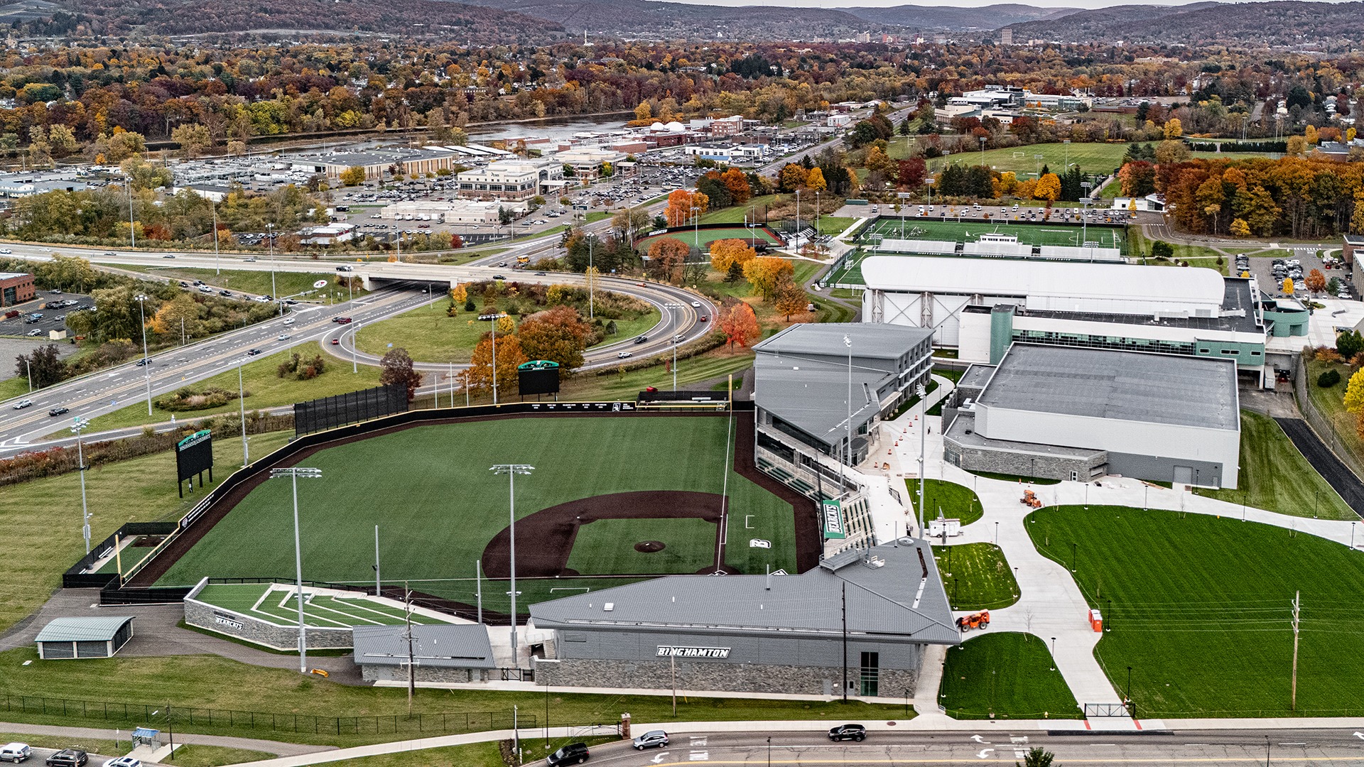 Baseball Complex - aerial