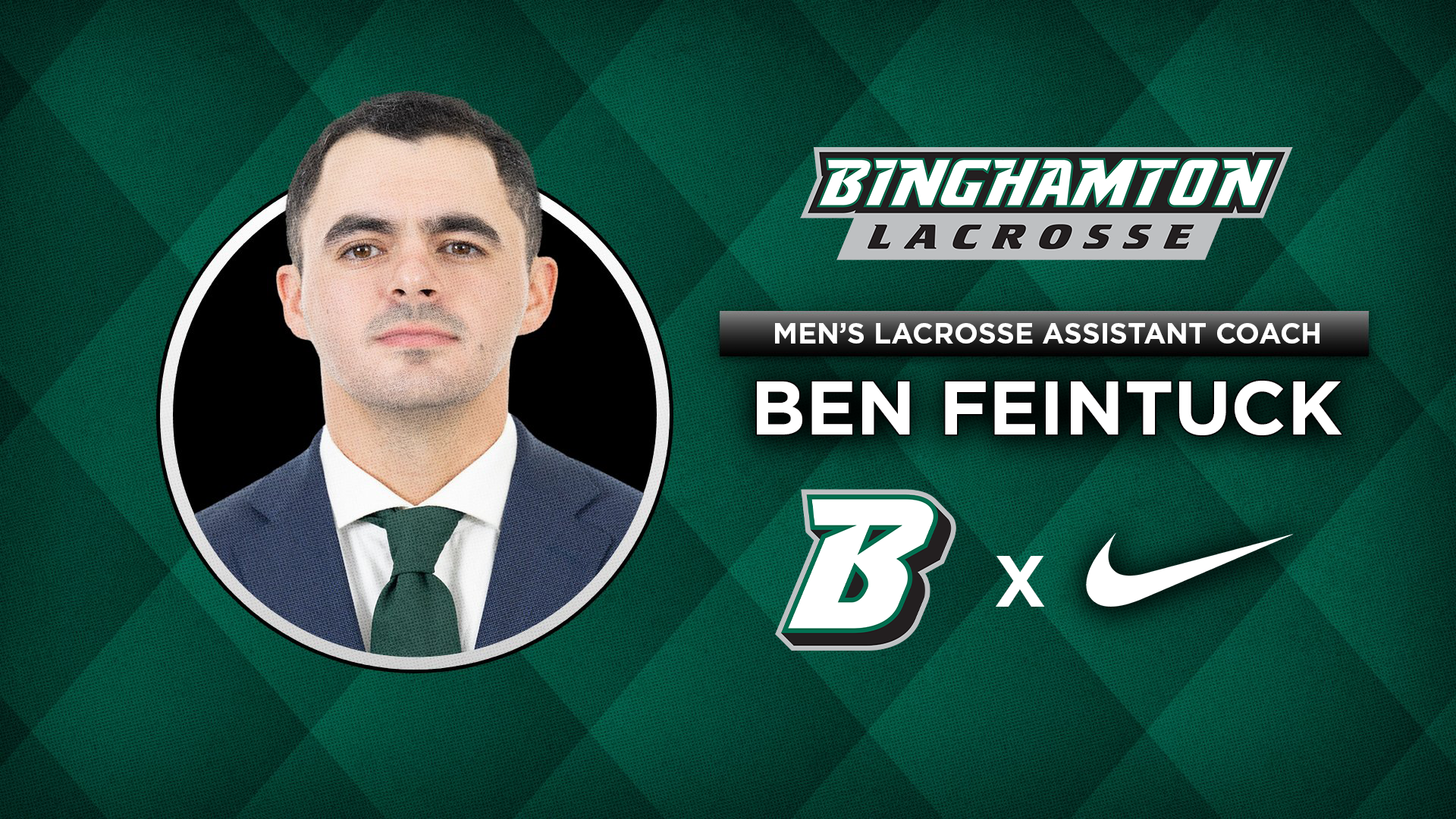 Ben Feintuck Assistant Coach Web Graphic