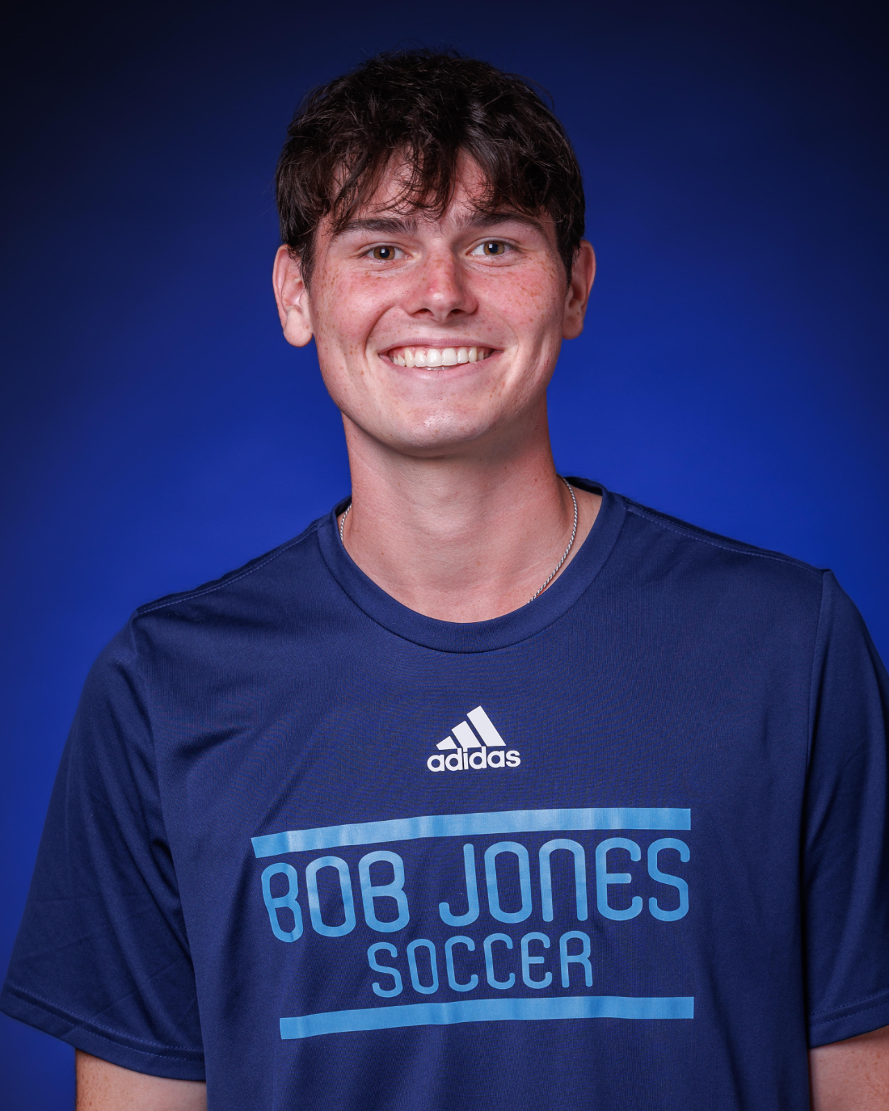 Carson VanderSchel, BJU Bruins MSOC Roster, Bob Jones University, BJU Bruins Mens Soccer, August 19, 2024 (Anastasia Noonkesser)