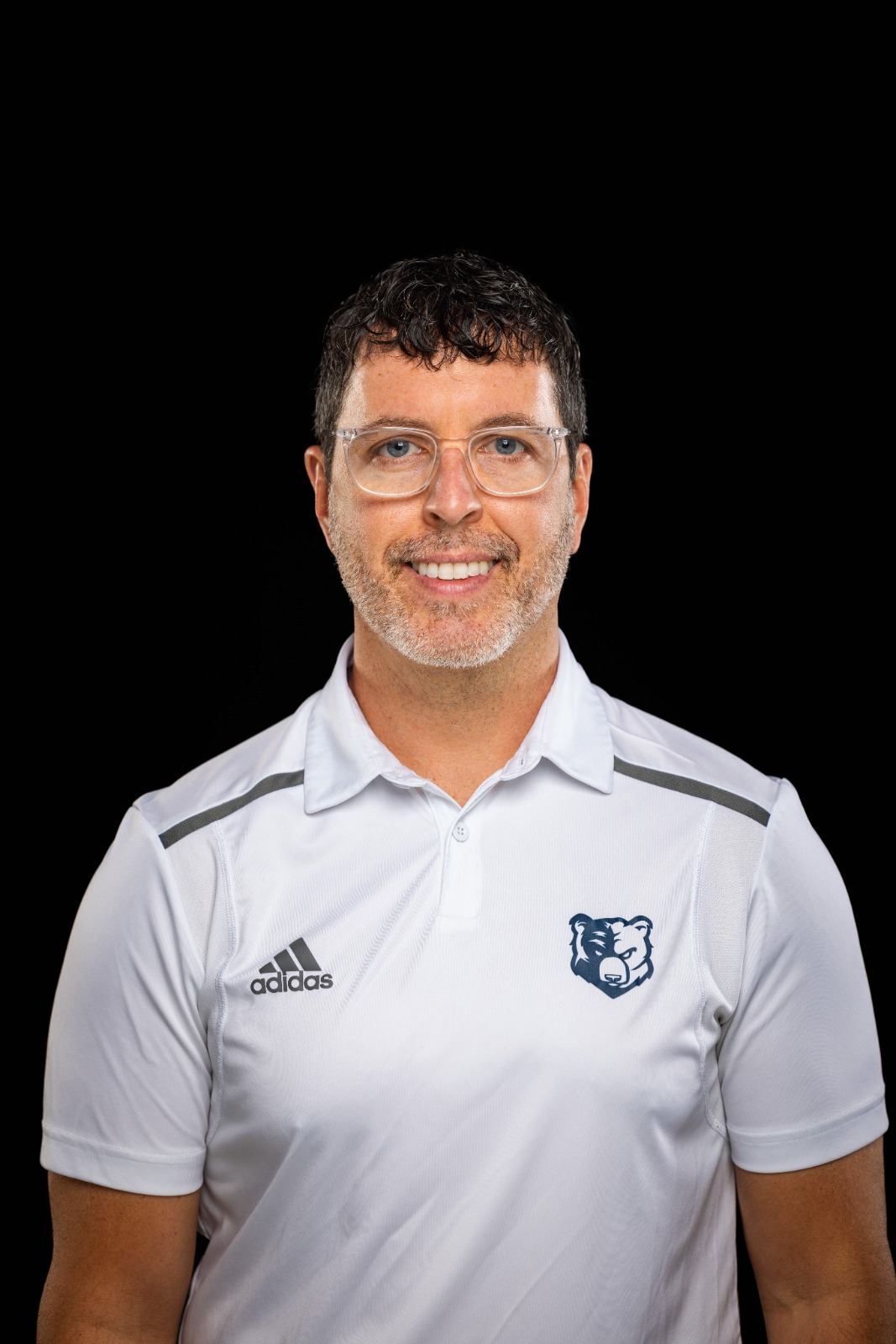 The Bruins men’s basketball team poses for a roster photo at Bob Jones University, Greenville, S.C., on Friday, Sept. 26, 2025. (Photo by Derek Eckenroth).