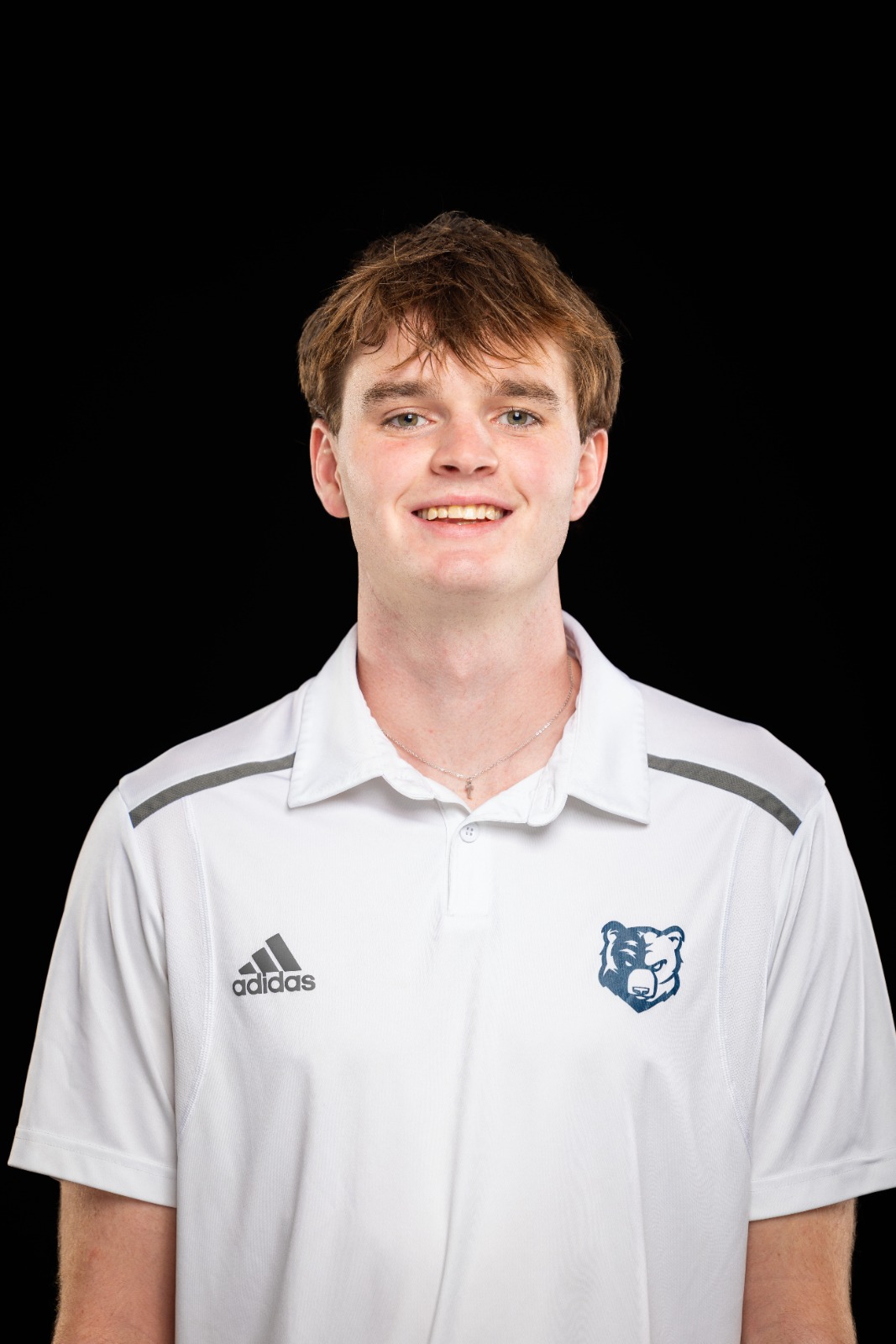 The Bruins men’s basketball team poses for a roster photo at Bob Jones University, Greenville, S.C., on Friday, Sept. 26, 2025. (Photo by Derek Eckenroth).