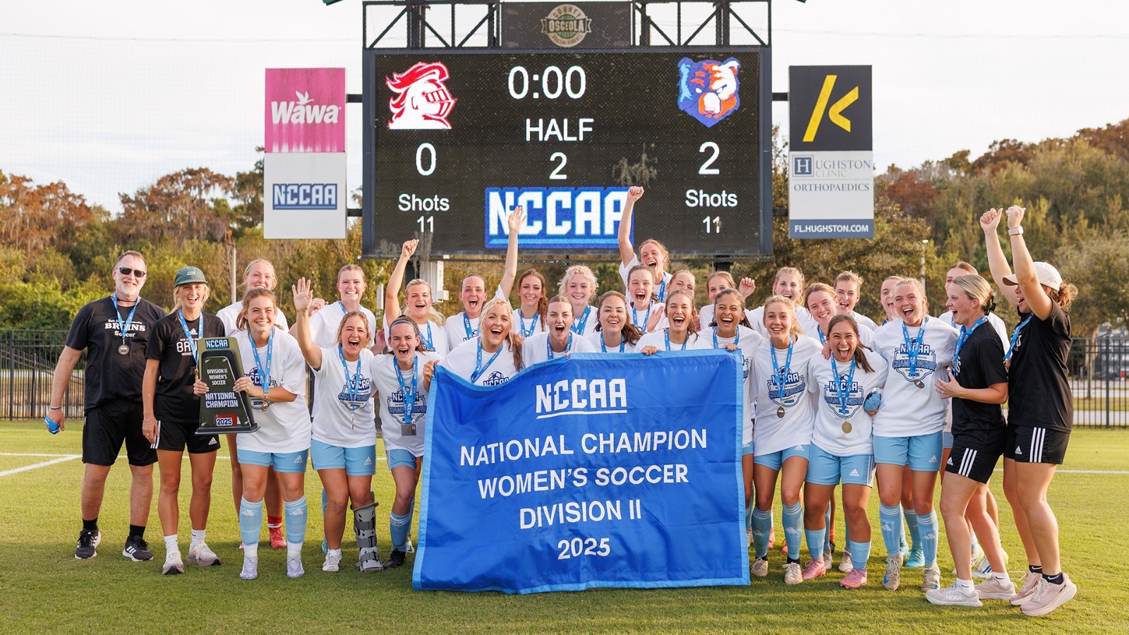 BJU wsoc national champs
