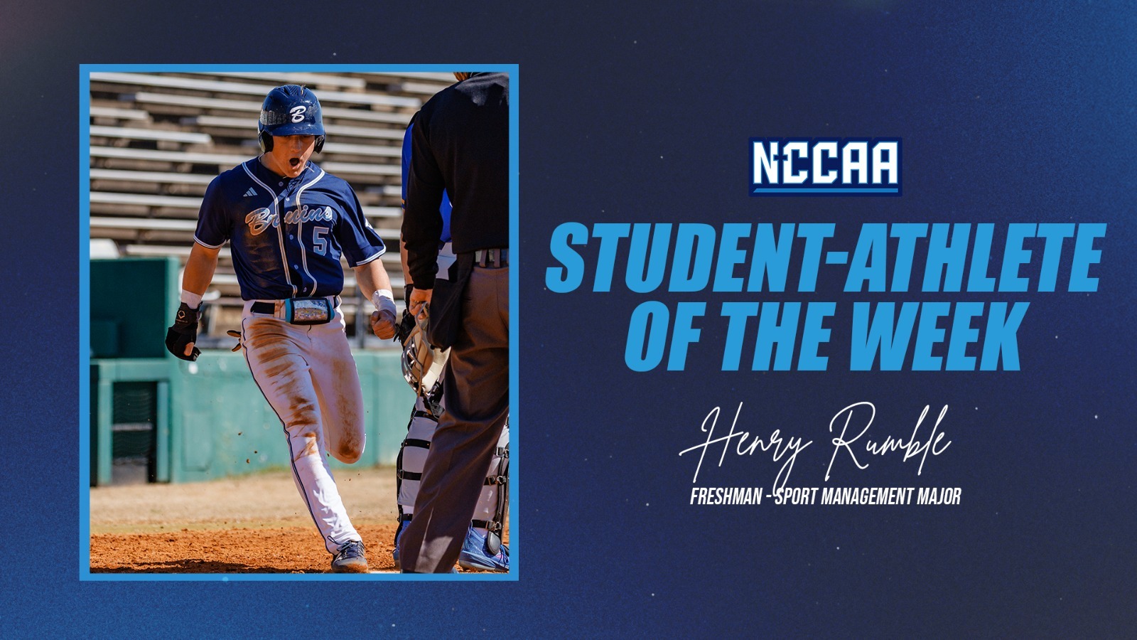 Henry Rumble Student-Athlete of the Week