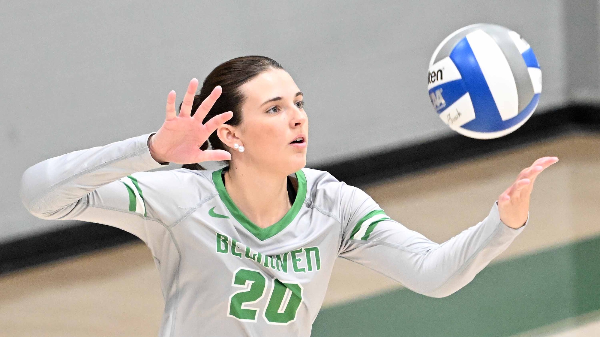 The Belhaven Blazers volleyball team hosted the Principia College Panthers at Rugg Arena on the BU campus in Jackson, Miss., on Saturday, September 12, 2026.