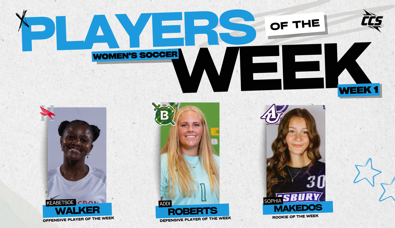 WSoc CCS Players of the Week