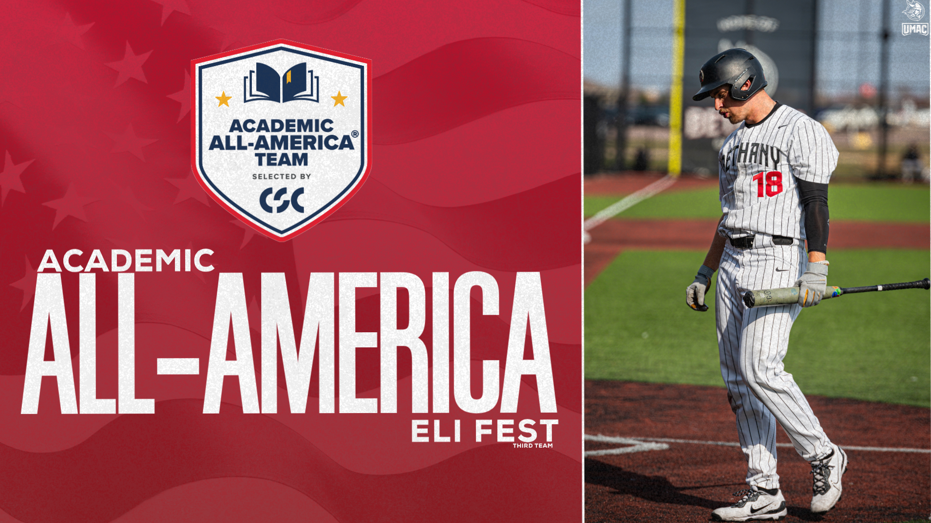 Fest Named CSC Academic All-American