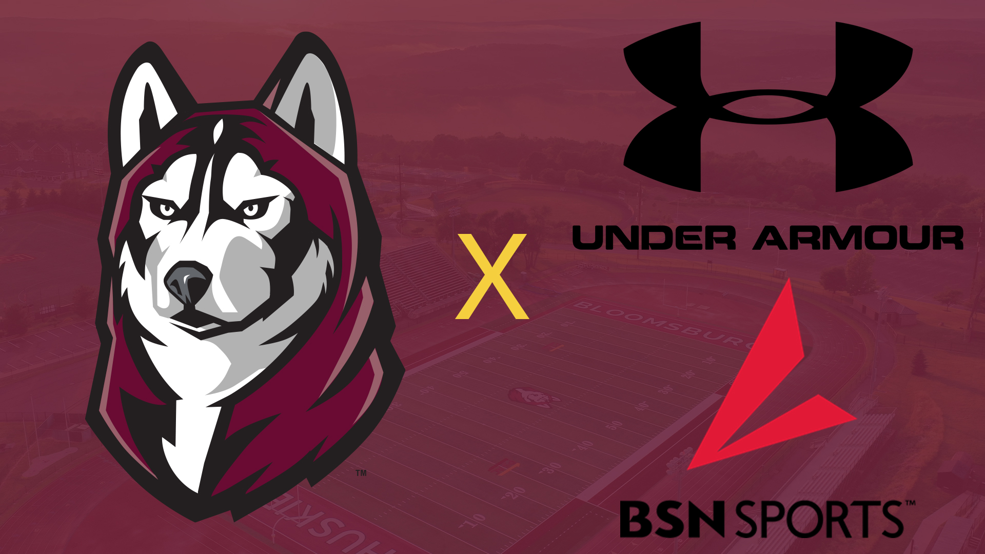 Bloomsburg Athletics Extends Partnership with Under Armour and BSN