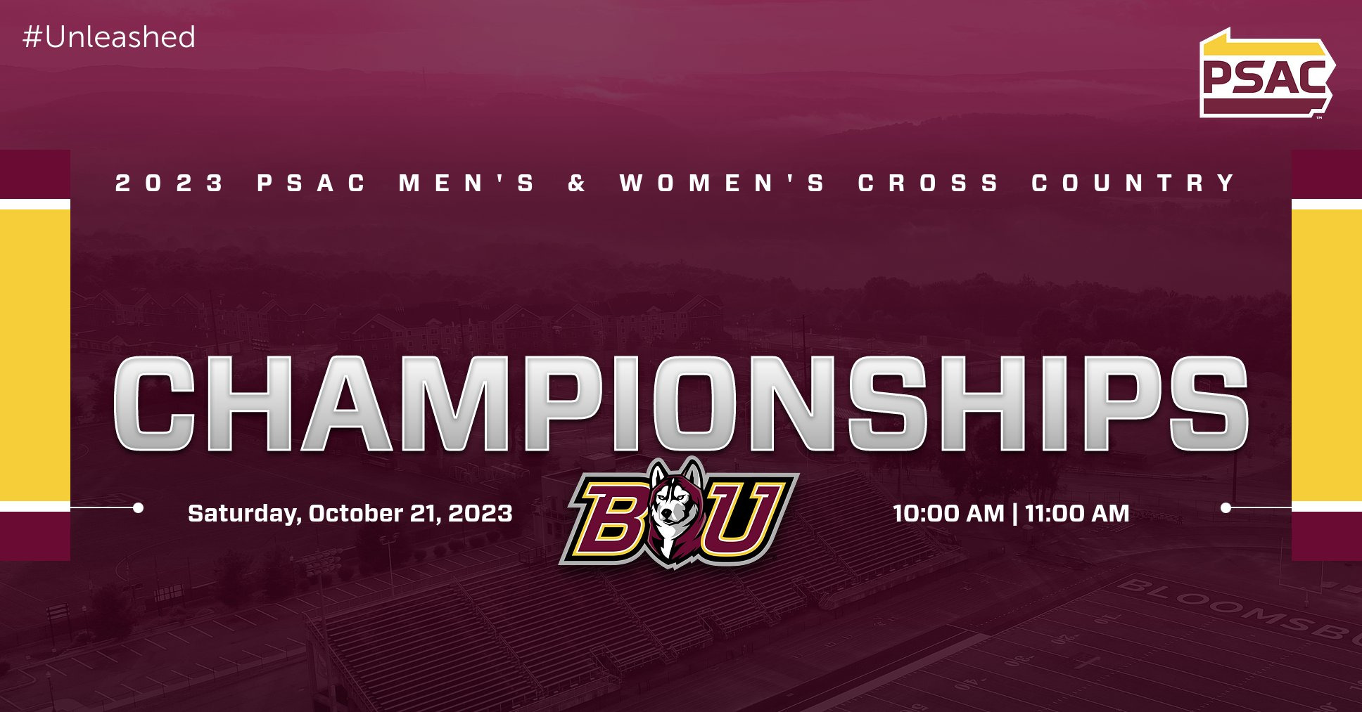 Men's and Women's Cross Set to Host 2023 PSAC Cross Country