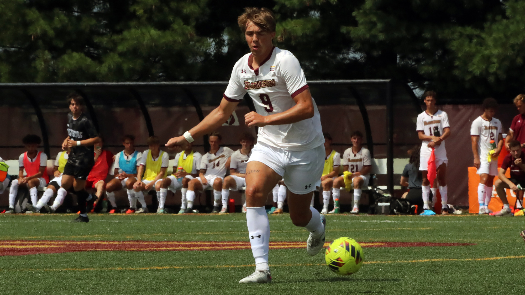 Men's Soccer Scores Late to Win Season Opener Bloomsburg Athletics