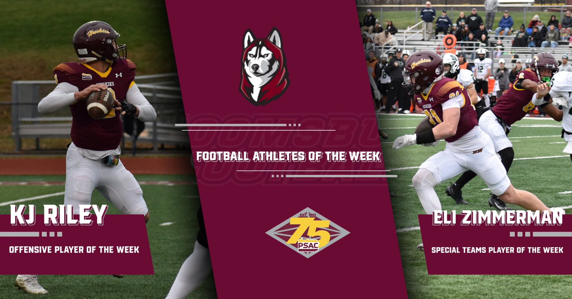 Football Athletes of the Week - 111725