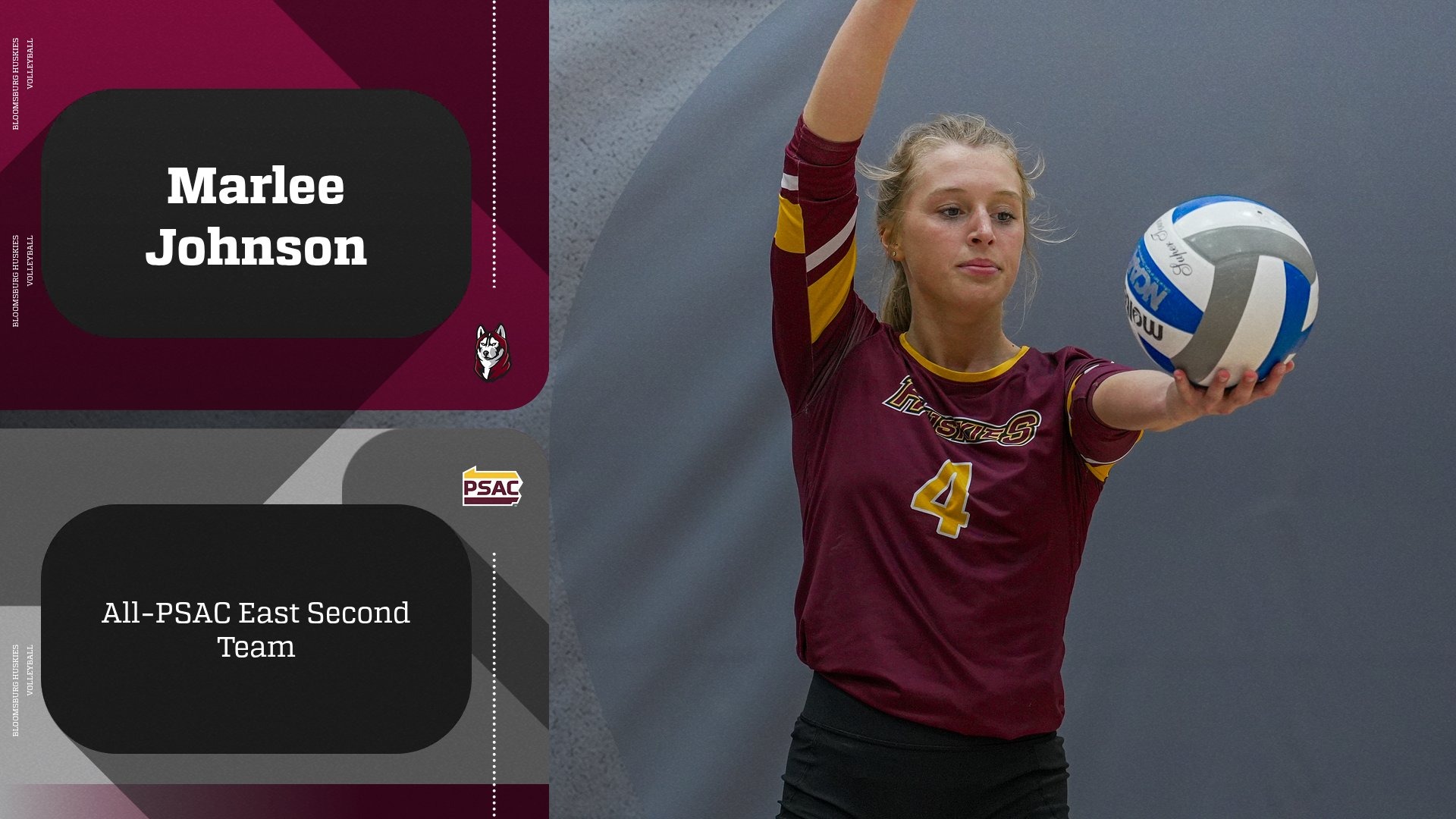Marlee Johnson All-PSAC Graphic