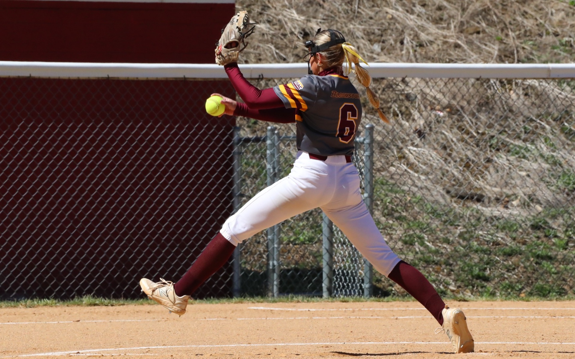 Sarah Yamrick Pitching at Lock Haven (4/1/25)