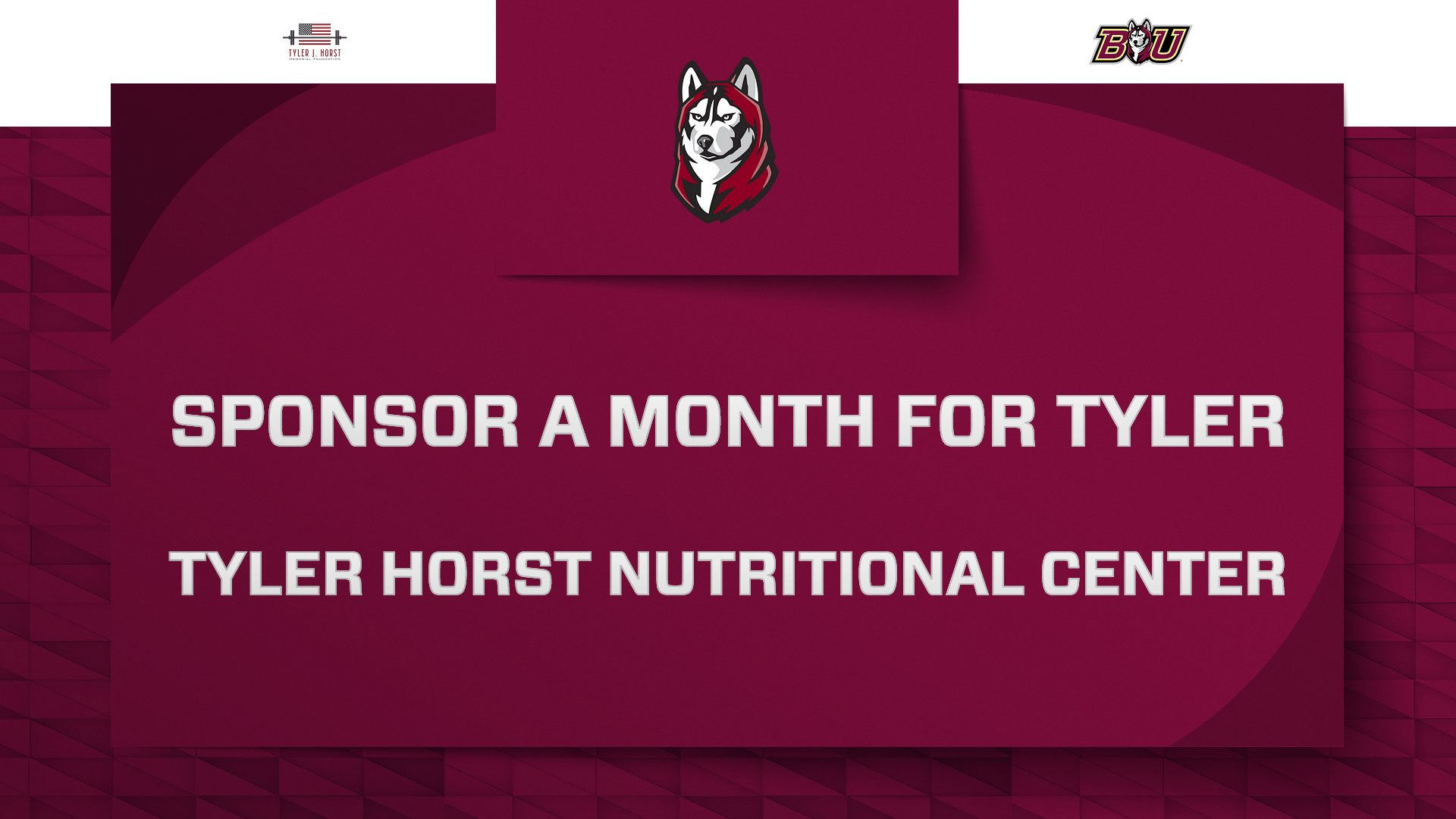 Sponsor A Month for Tyler 2025