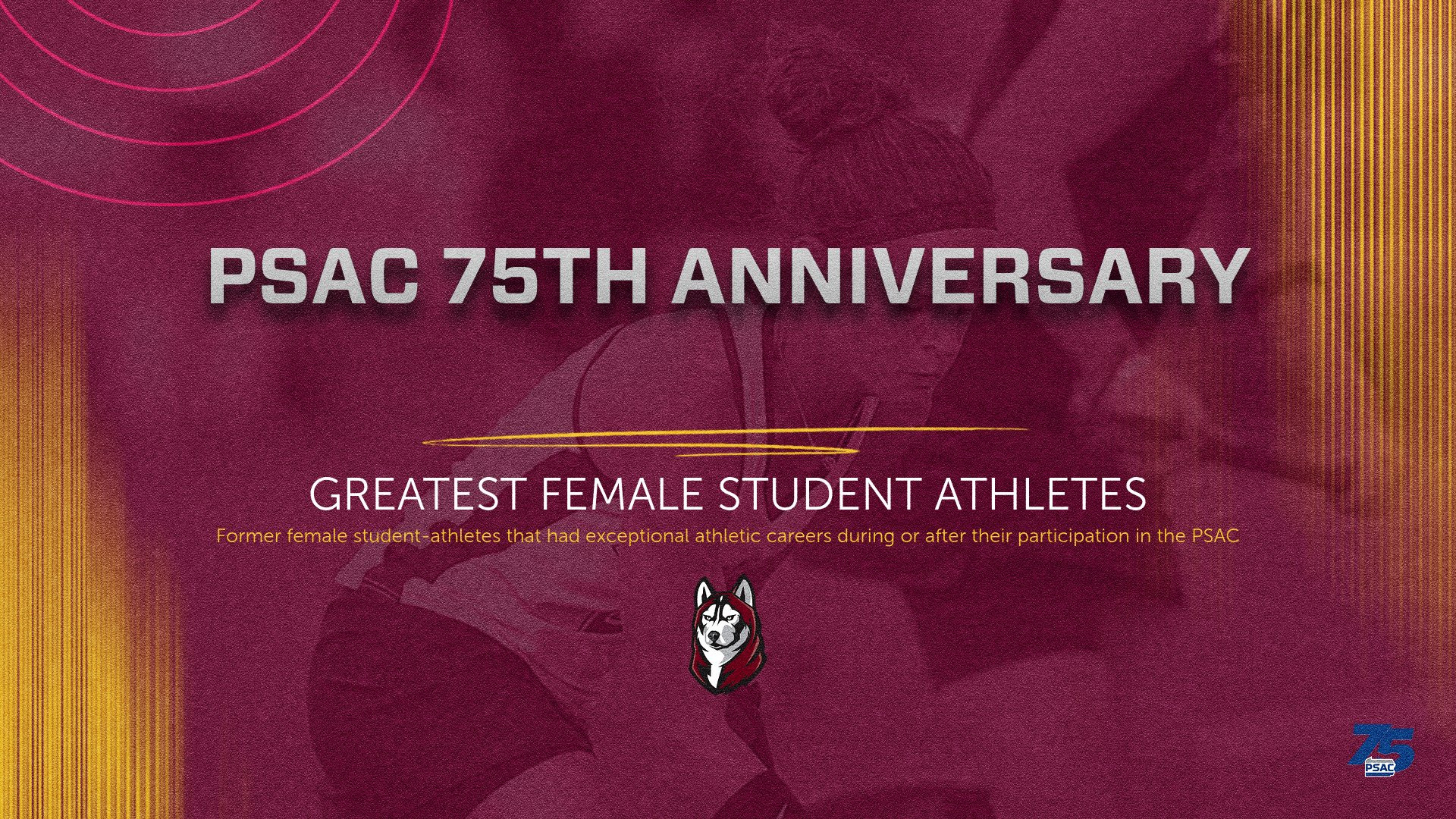 PSAC 75th Anniversary - Greatest Female Student Athletes