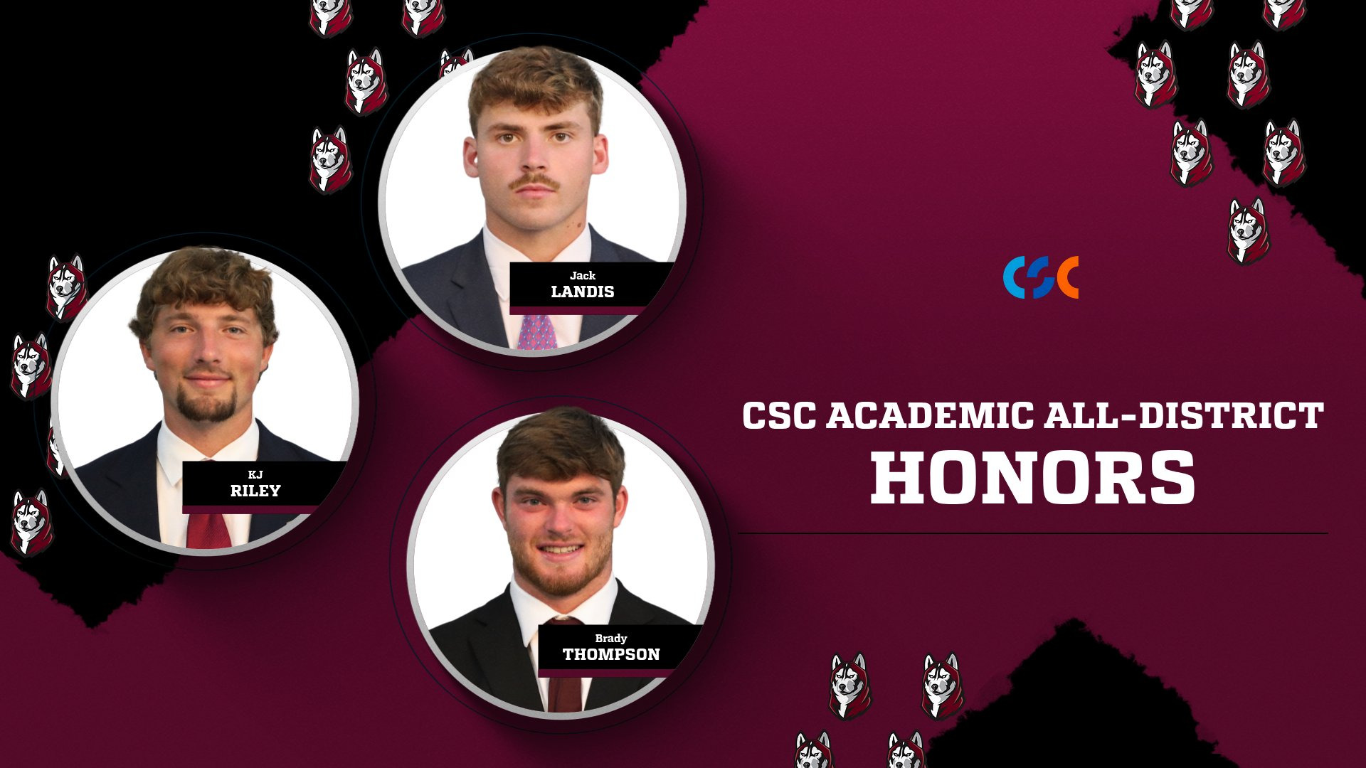 2025 FBALL CSC Academic All District