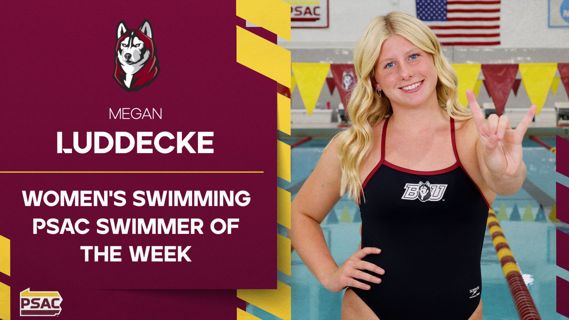 Megan Luddecke SWIMMER OF THE WEEK 102026