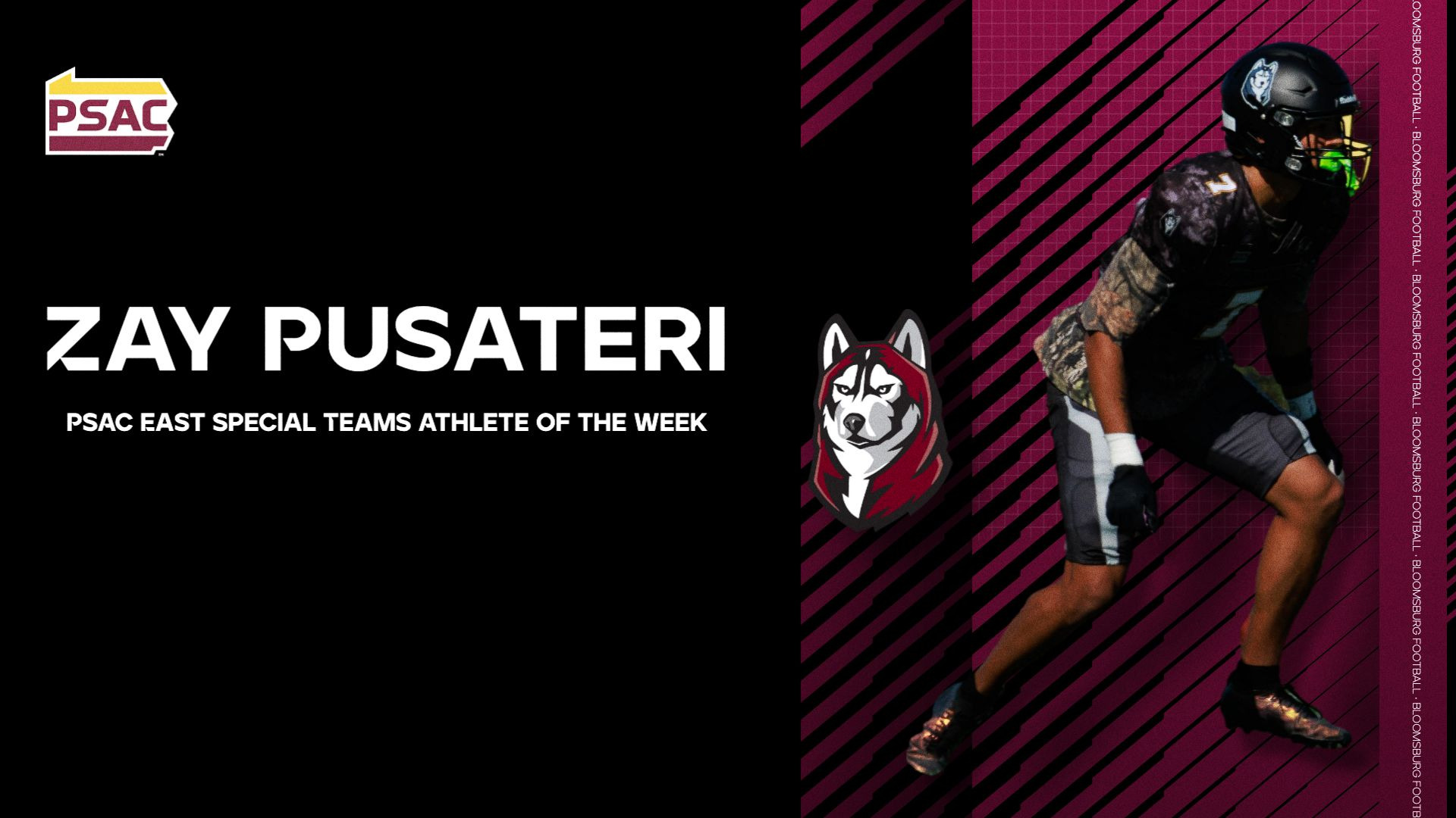 Zay Pusateri named Special Teams Player of the Week - 10/26/26