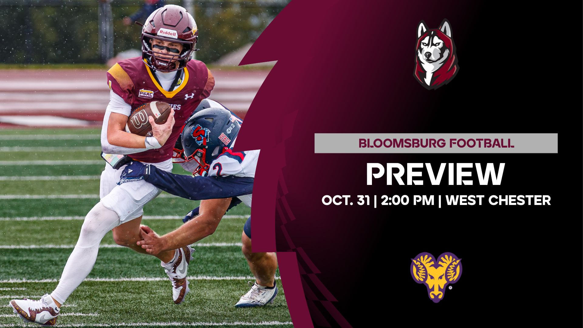 Game Notes: Week 9 - vs West Chester