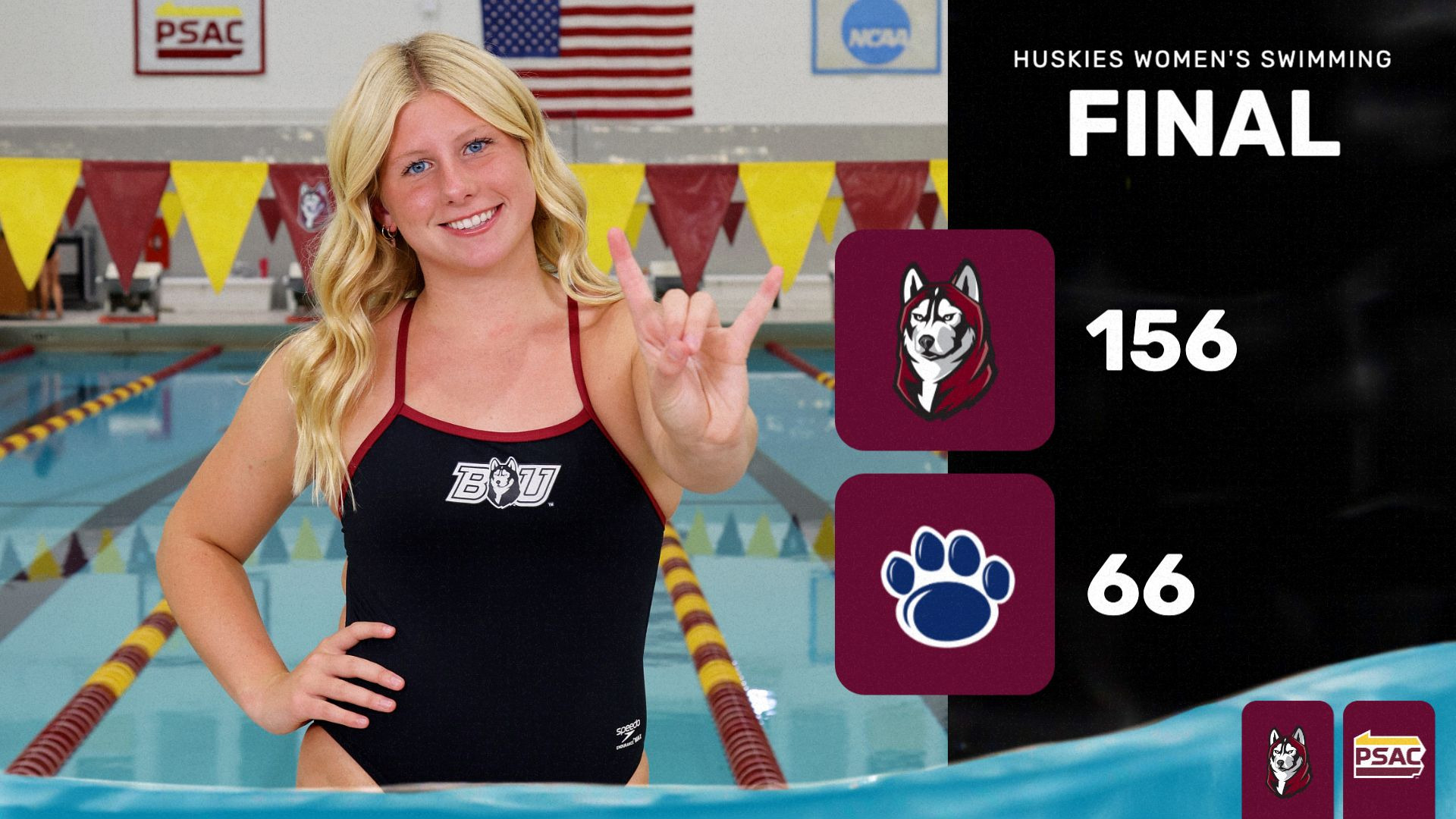 Women's Swimming vs Penn State Behrend