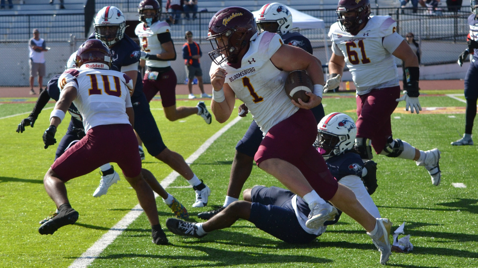 Declan Clancy touchdown run against Fairmont