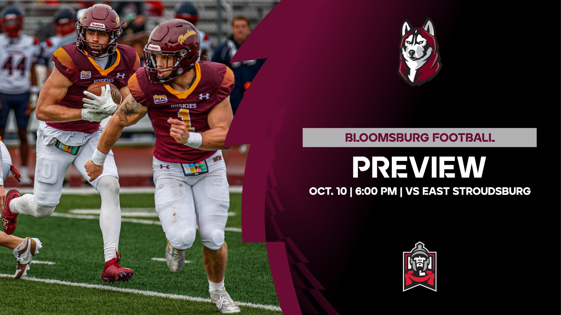 Week Six Game Notes - Bloomsburg vs East Stroudsburg