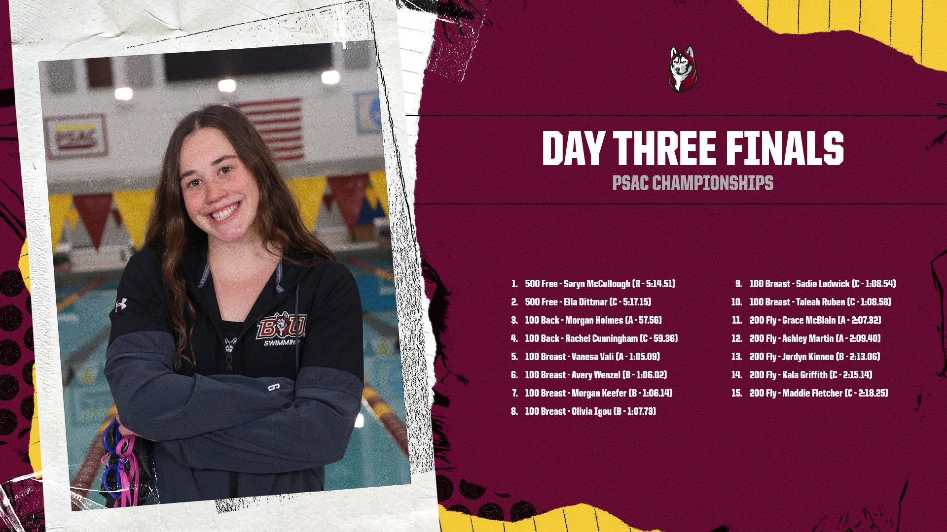 Day 3 PSAC Championships Prelims