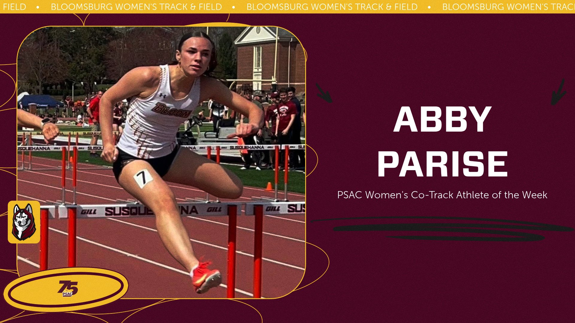 Abby Parise Co-Athlete of the Week 032426
