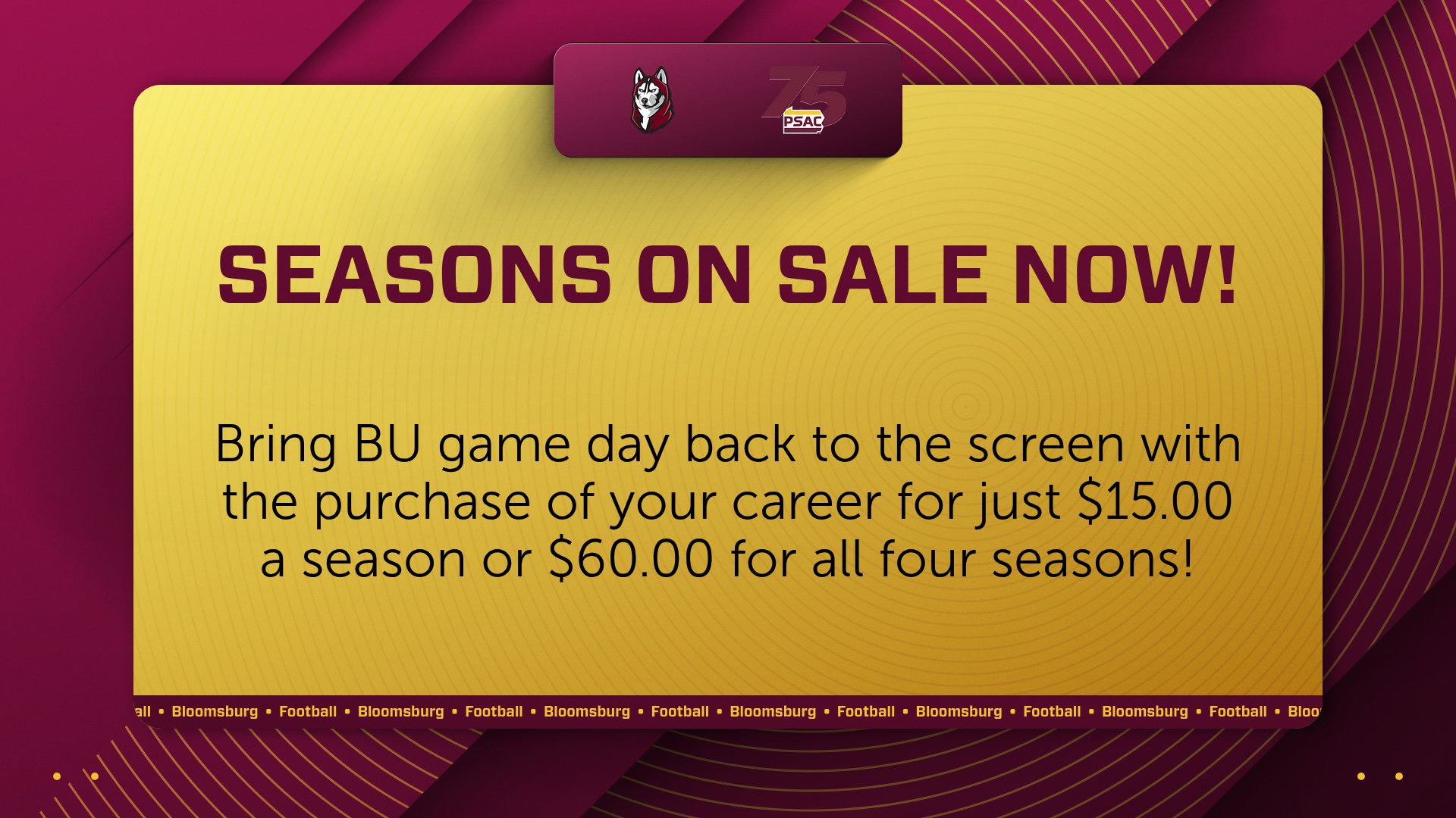 Seasons on Sale - March 31