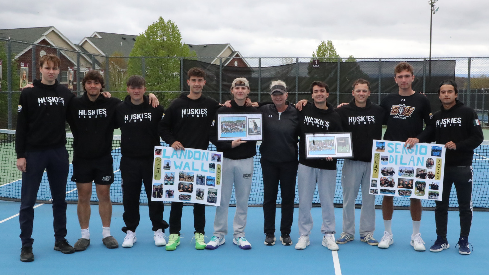 2026 Men's tennis senior day