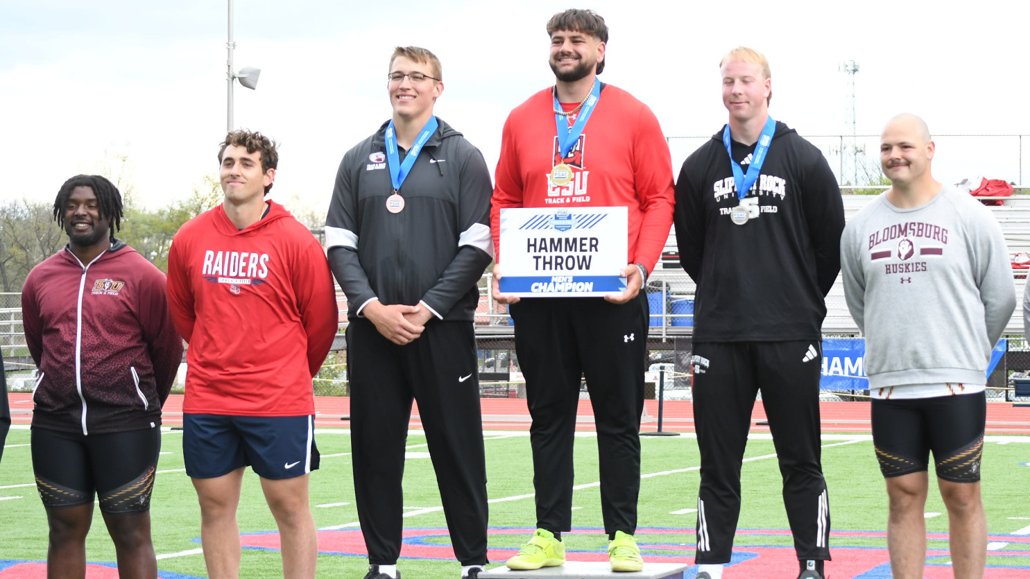 Hammer Throw Podium at the 2026 PSAC Outdoor Championships
