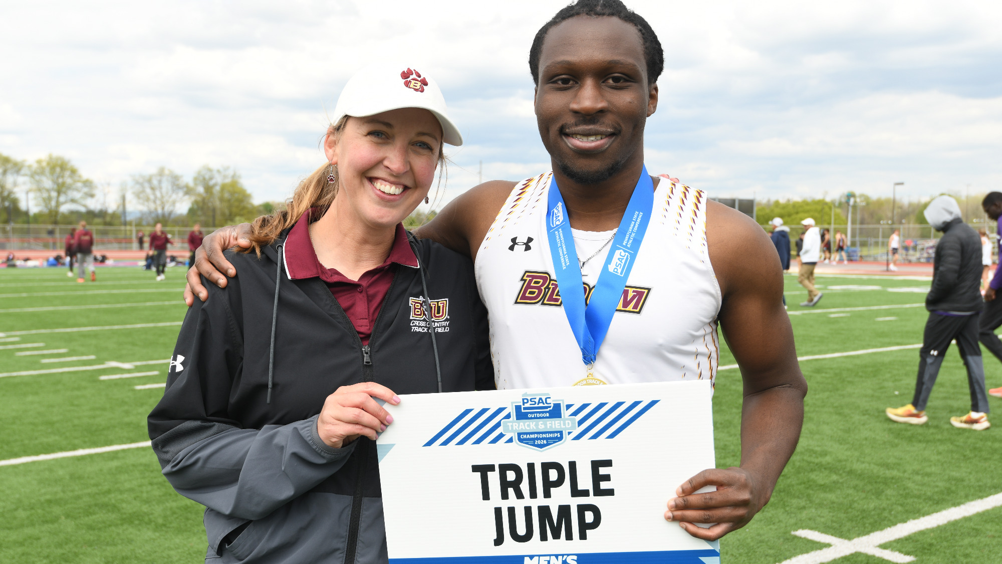 Daniel Ajuz wins the PSAC triple jump 2026