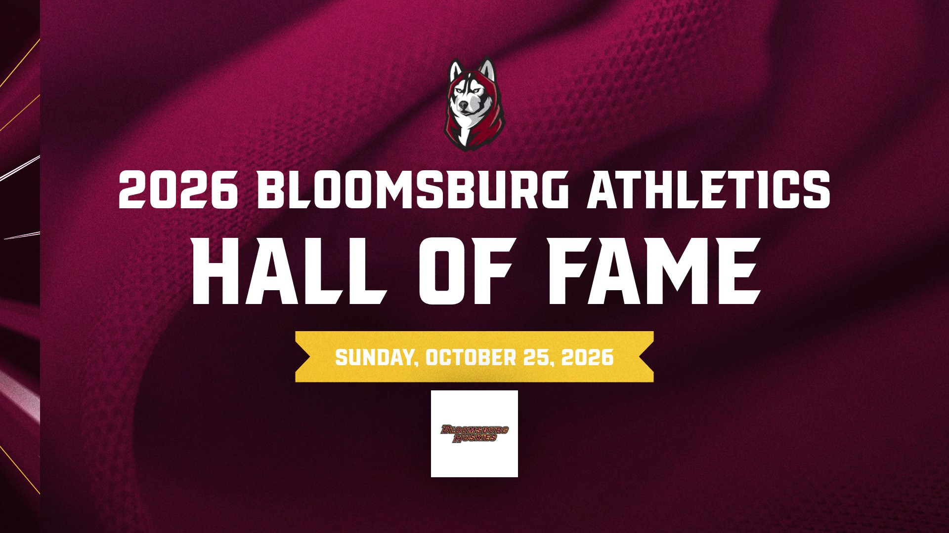 2026 Bloomsburg Athletics Hall of Fame