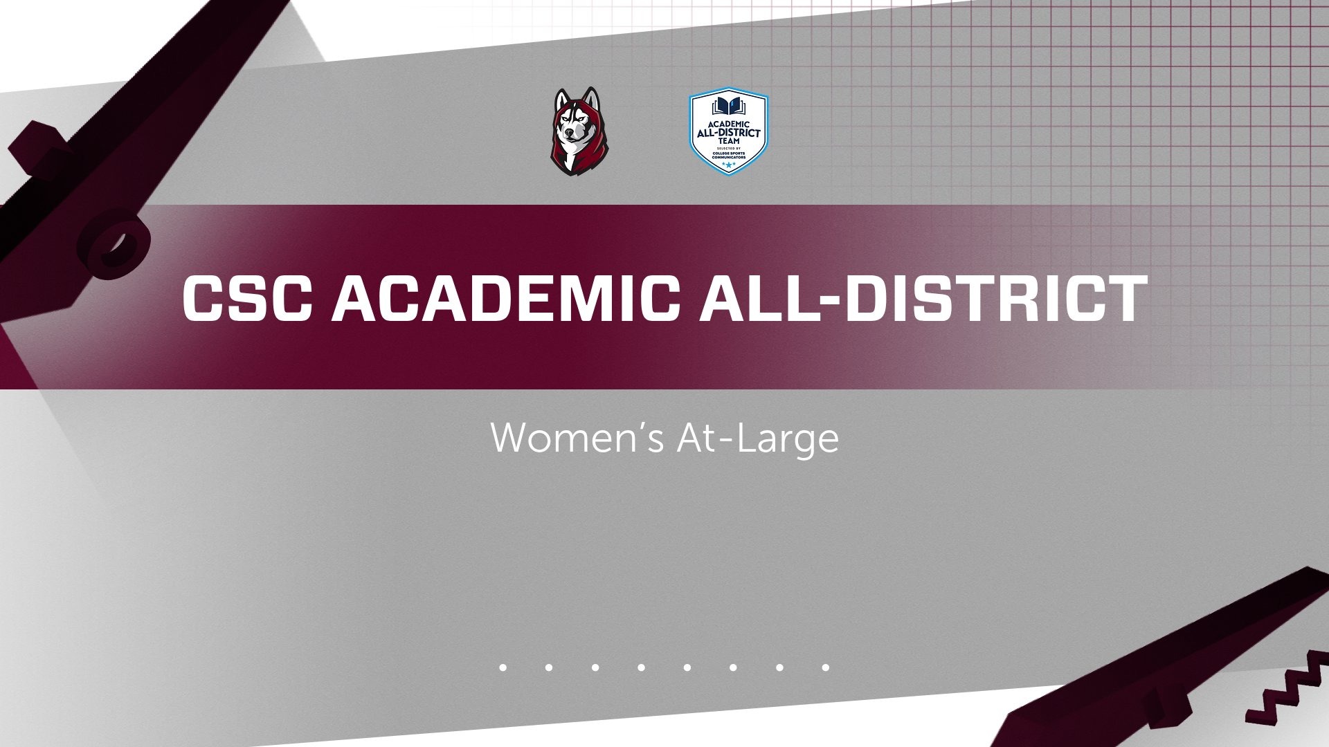 2025-26 CSC Academic All-District women's at-large