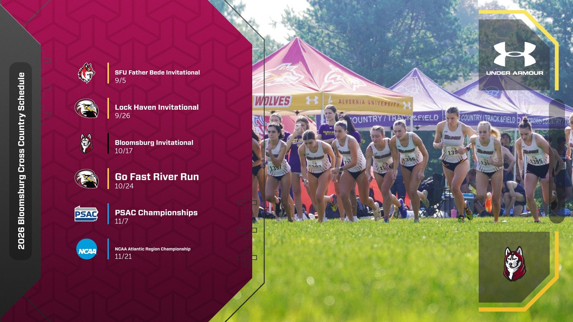 2026 XC Schedule Graphic