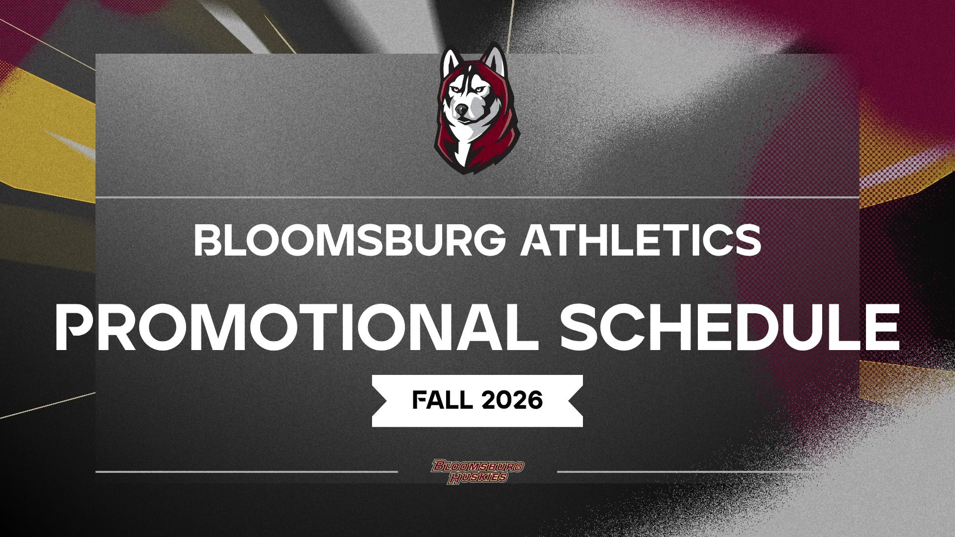 2026 Fall Promotional Schedule