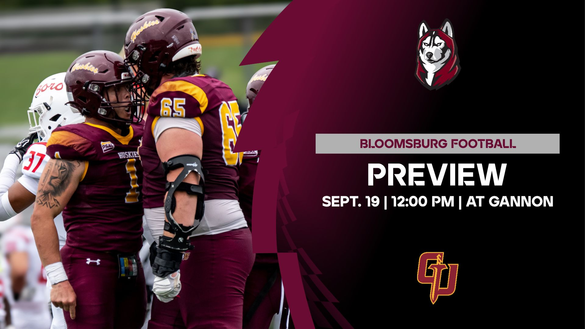 Football Game Notes - Bloomsburg at Gannon