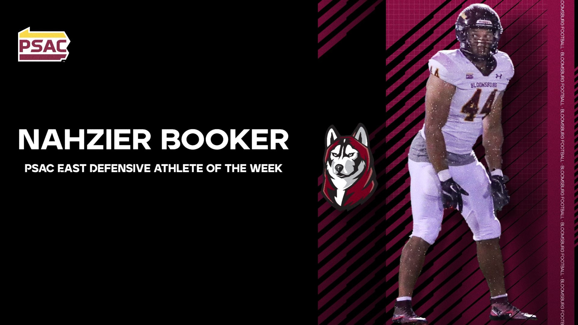Nahzier Booker Defensive Athlete of the Week 090826