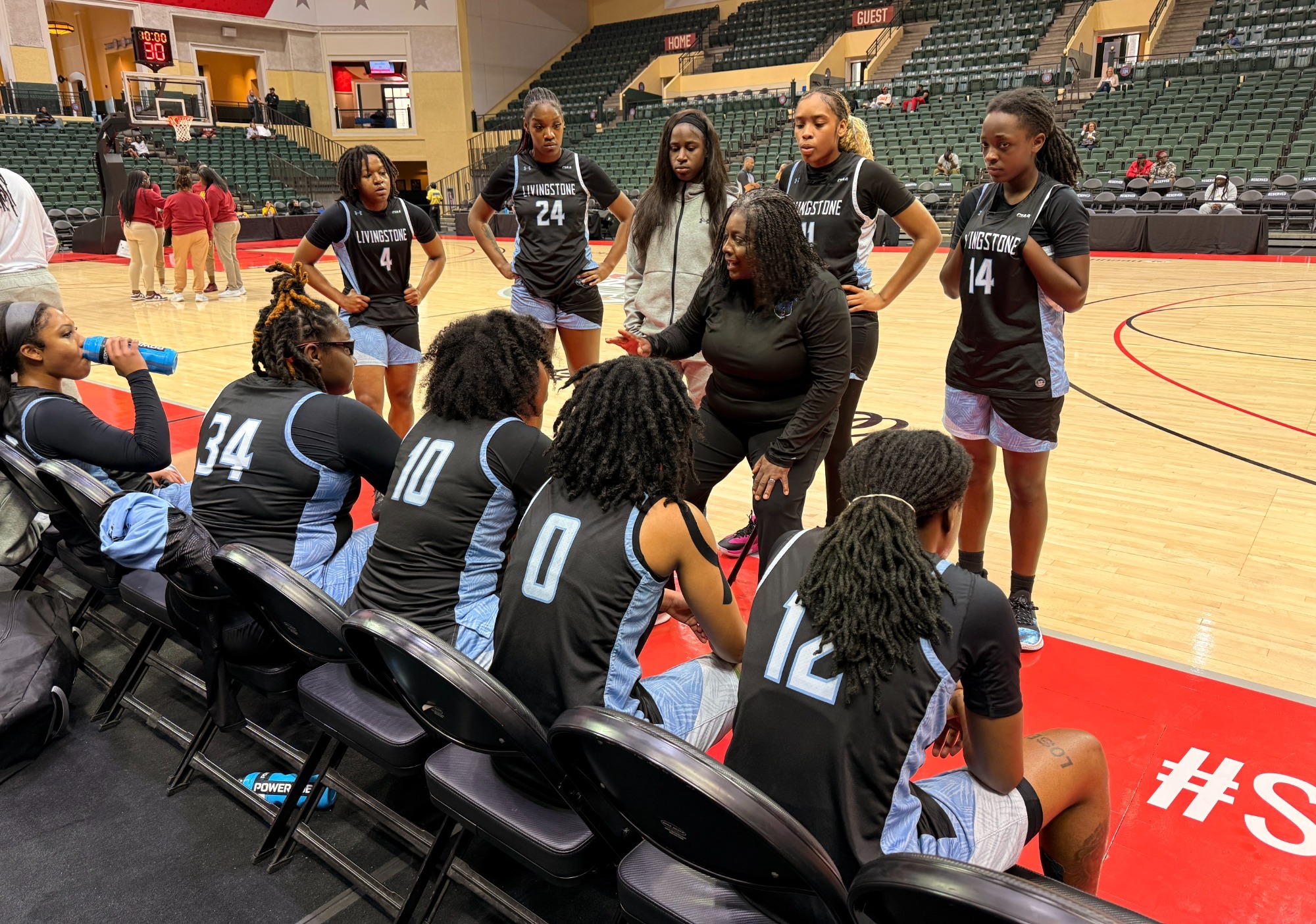 wbb coach smith speaking 