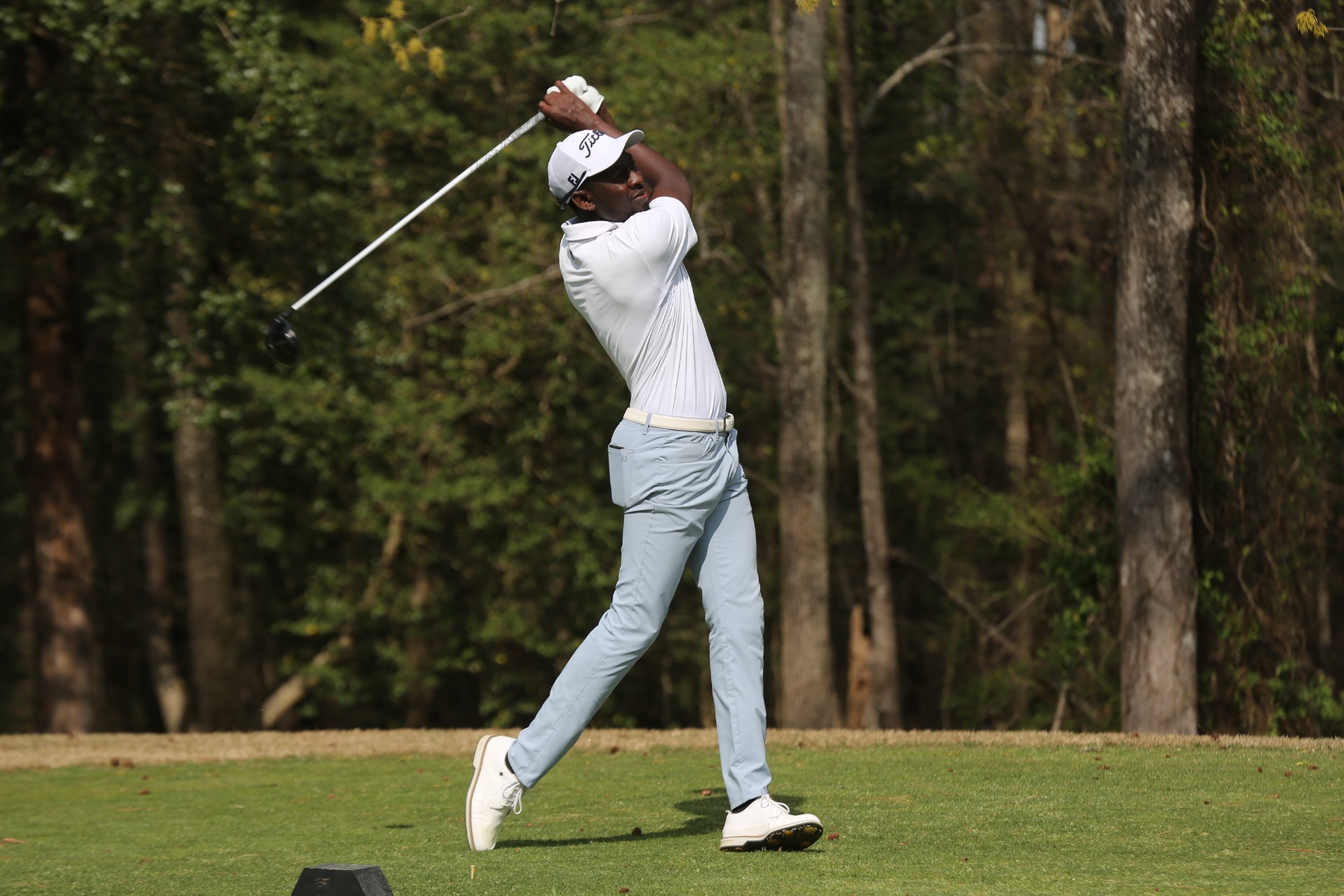 asaba at CIAA golf tournament 