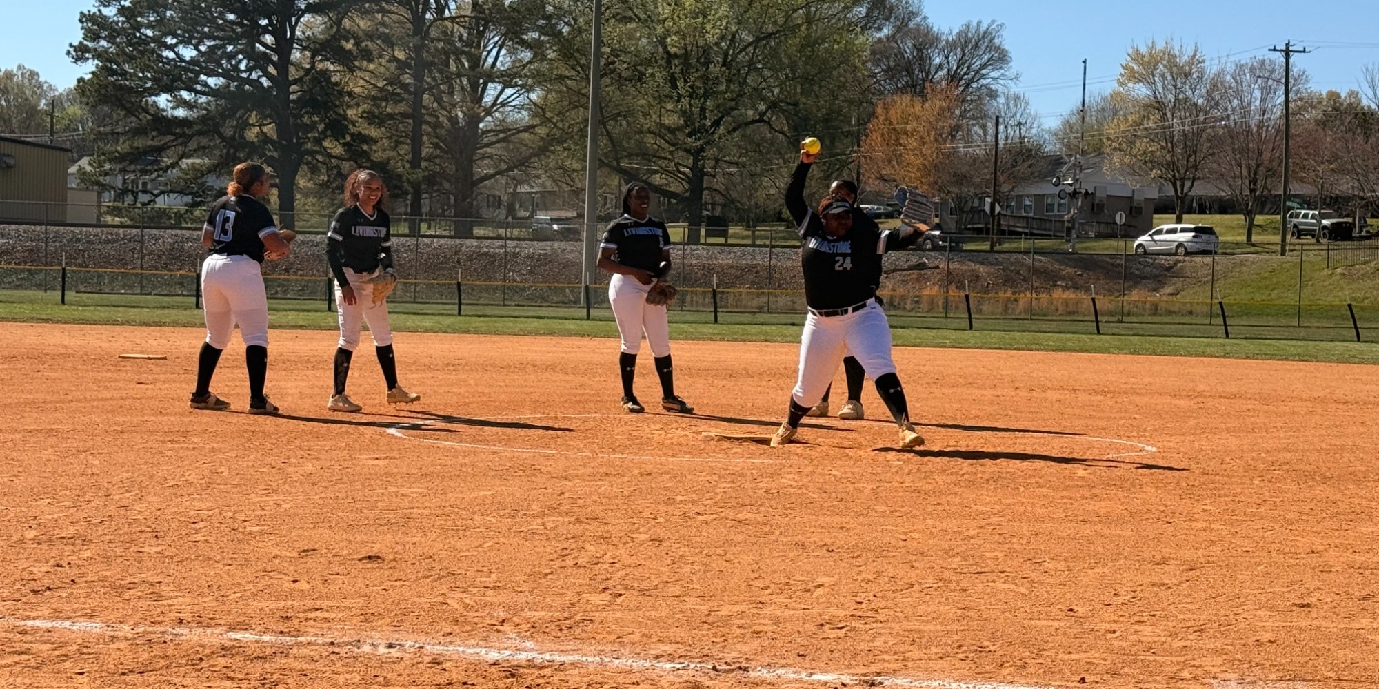 softball vs morris college
