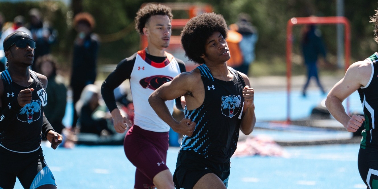 Brandon Jeffers and M. Faro at LC Meet 