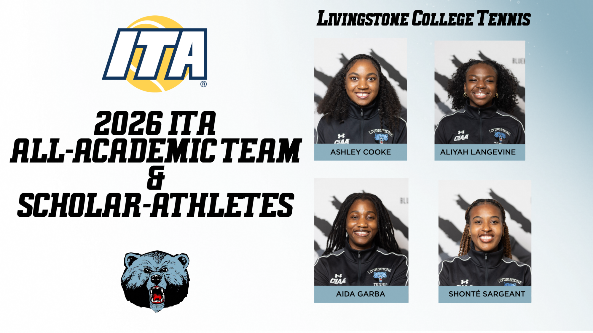 2026 ITA Tennis Academic Accolades 