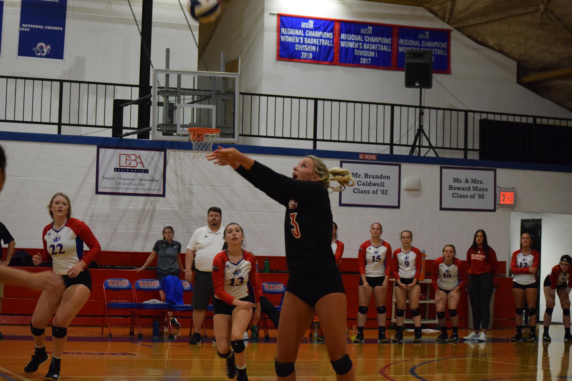 Paige Fisher Women's Volleyball Bluefield University Athletics