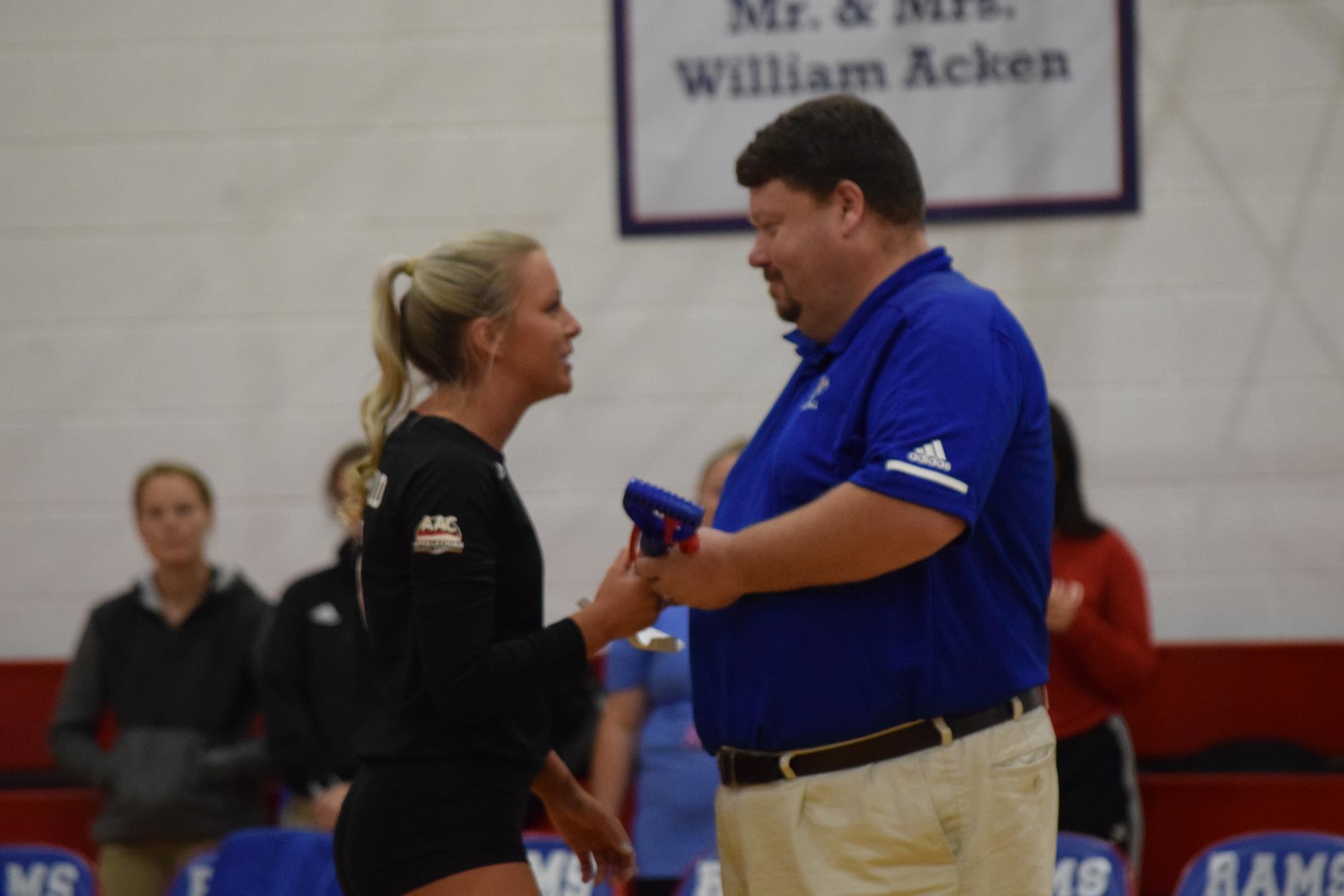 Paige Fisher Women's Volleyball Bluefield University Athletics