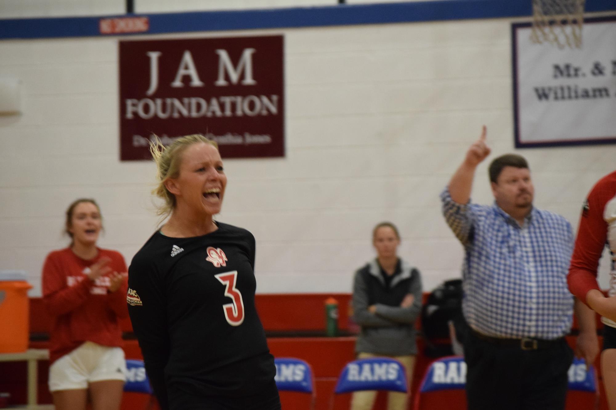 Paige Fisher Women's Volleyball Bluefield University Athletics