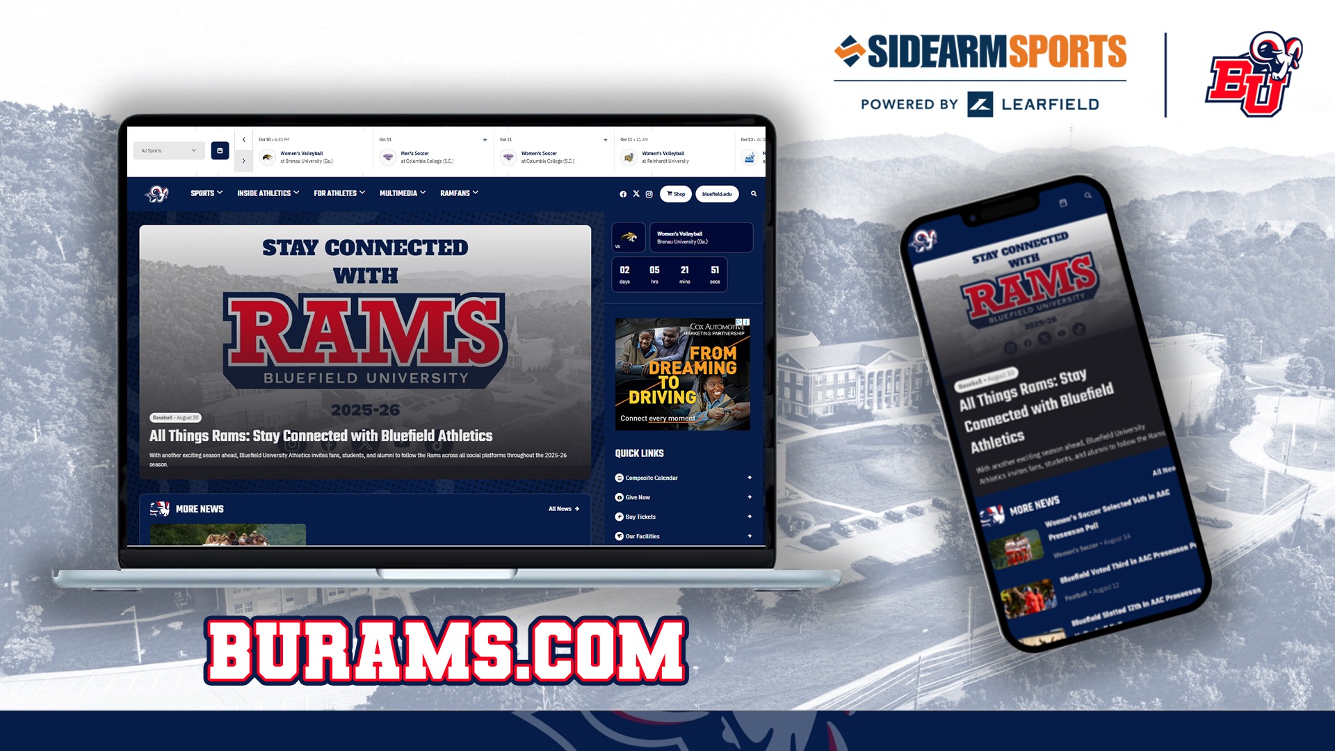 Sidearm Redesign Graphic