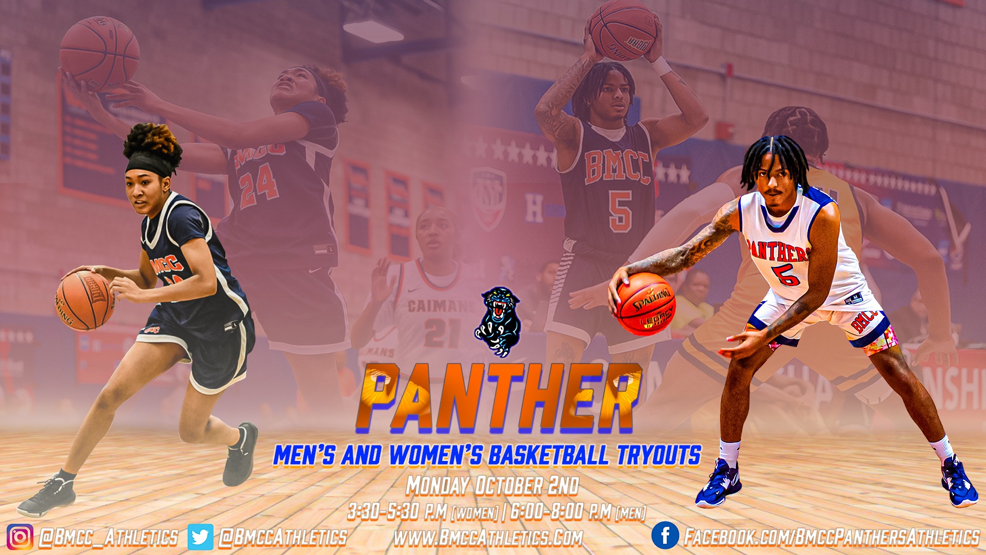 202324 BMCC Athletics Men’s And Women’s Basketball Tryouts Borough