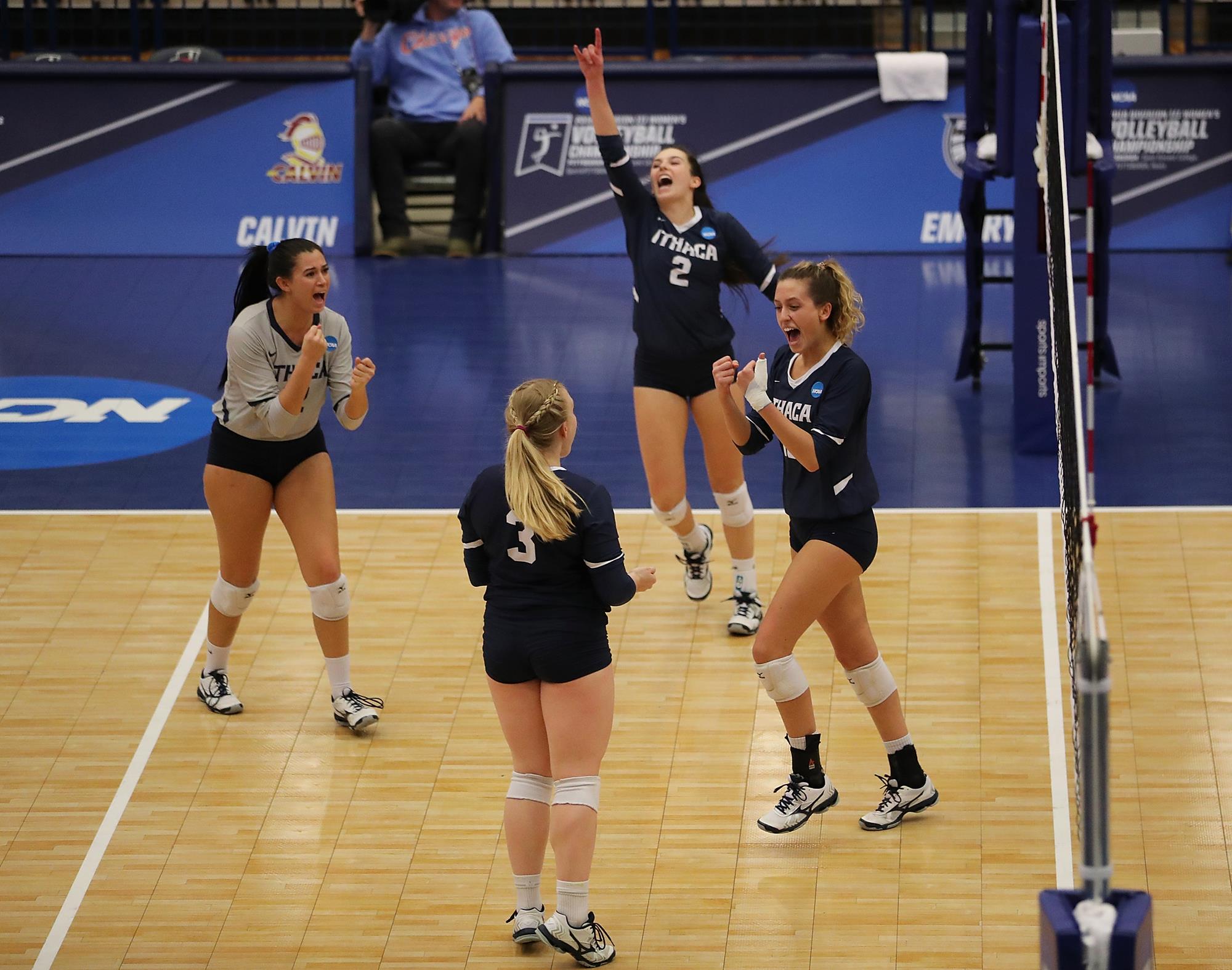 ThirdSet Dooms No. 25 Women’s Volleyball in FourSet Defeat to No. 9 Emory in NCAA Quarterfinal