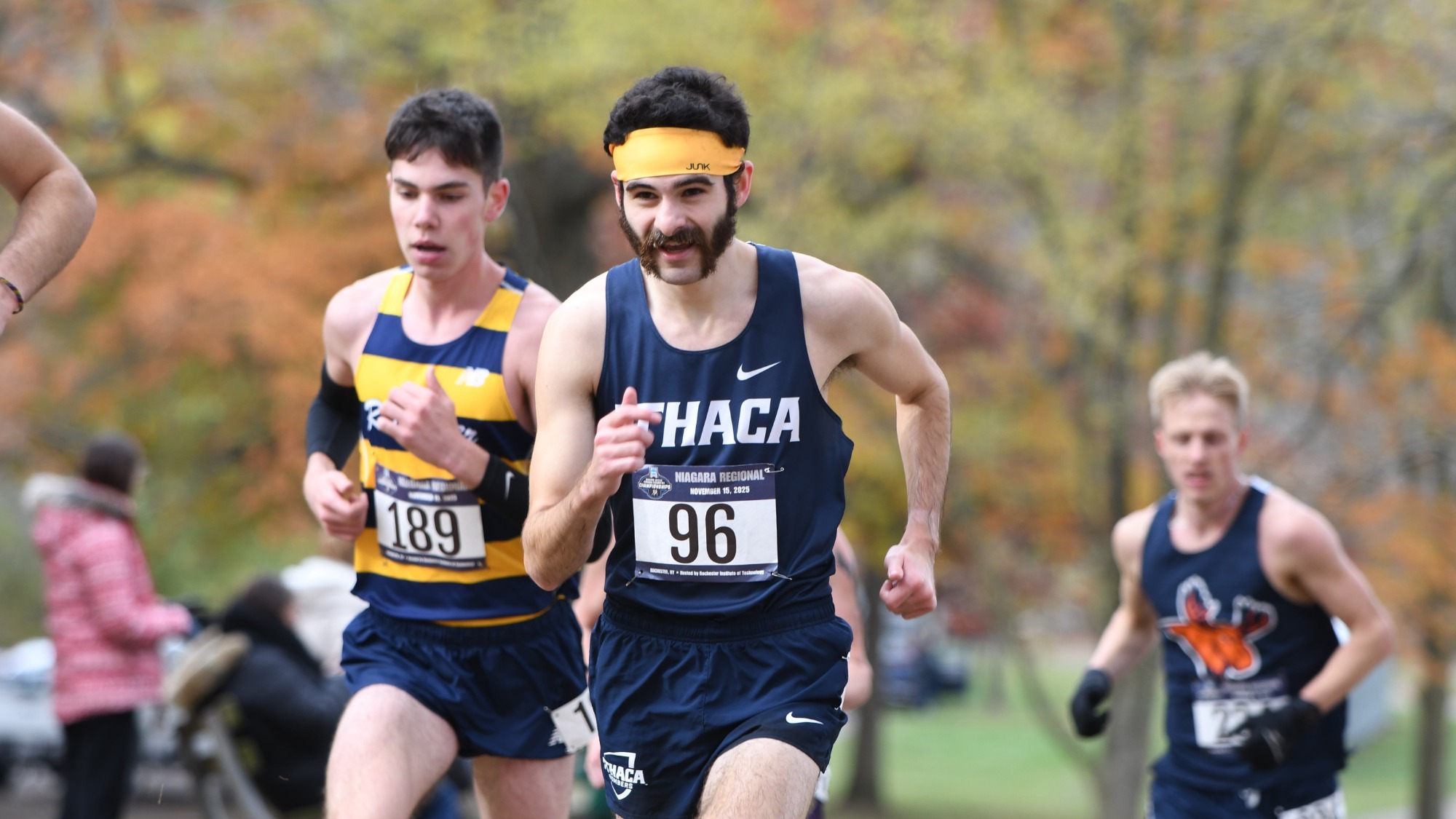 RIT hosted the NCAA DIII Cross Country Niagara Regional Championships at Genesee Valley Park on Saturday, November 15, 2025. (Elizabeth Robertson/RIT Athletics) 